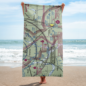 Tipton Municipal Airport (1O8) VFR Sectional Towel