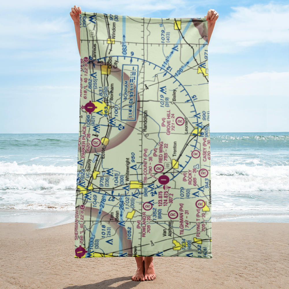 Tnt Ultralightport (5XS0) VFR Sectional Towel 