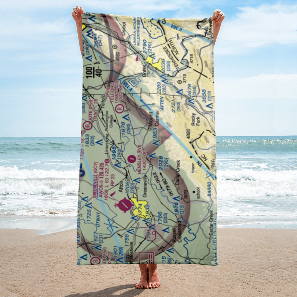 Tommy's Field Airport (4TN5) VFR Sectional Towel 