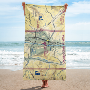 Tonasket Municipal Airport (W01) VFR Sectional Towel