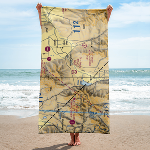 Topaz Ranch Airport (43NV) VFR Sectional Towel