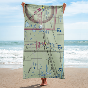 Towner Municipal Airport (D61) VFR Sectional Towel