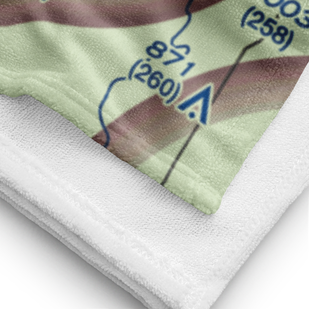 Townley Farms Airport (9LL9) VFR Sectional Towel 