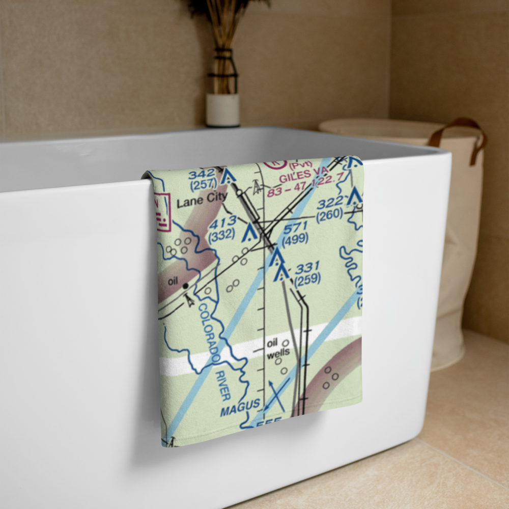 Tradewind Agricultural Airport (8TE8) VFR Sectional Towel 