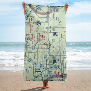 Traer Municipal Airport (8C6) VFR Sectional Towel