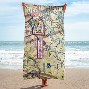 Transylvania Community Airport (3NR3) VFR Sectional Towel