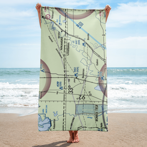 Travis Airport (LA63) VFR Sectional Towel