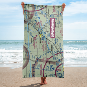 Treadway Air Airport (NE26) VFR Sectional Towel