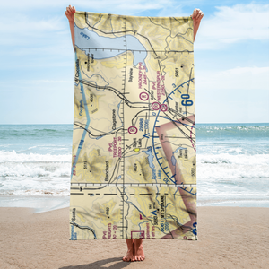 Treeport Airport (ID22) VFR Sectional Towel