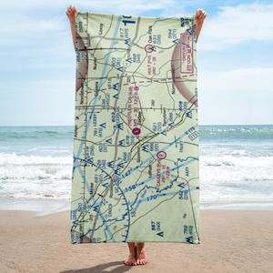 Treutlen County Airport (4J8) VFR Sectional Towel