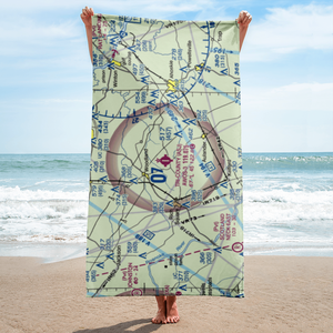 Tri County Airport (ASJ) VFR Sectional Towel