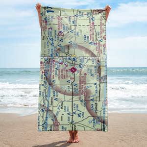 Tri State Steuben County Airport (ANQ) VFR Sectional Towel