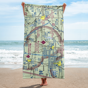 Tri-City Airport (PPF) VFR Sectional Towel