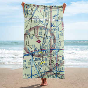 Tri-County Air Service Airport (XS58) VFR Sectional Towel