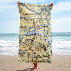 Trinity Center Airport (O86) VFR Sectional Towel