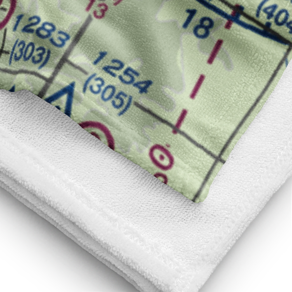 Triple J Airport (4IA9) VFR Sectional Towel 