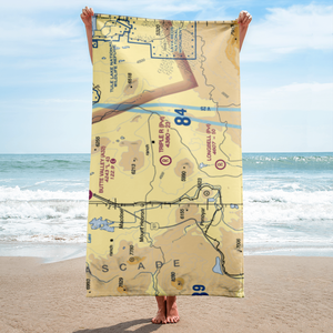 Triple R Ranch Airport (6CA1) VFR Sectional Towel