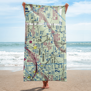 Triple Tree Airport (SC00) VFR Sectional Towel