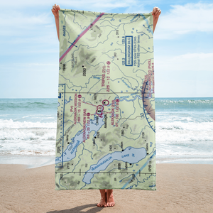 Tripod Airport (Z25) VFR Sectional Towel