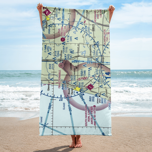 Trowbridge Farms Airport (8MI0) VFR Sectional Towel