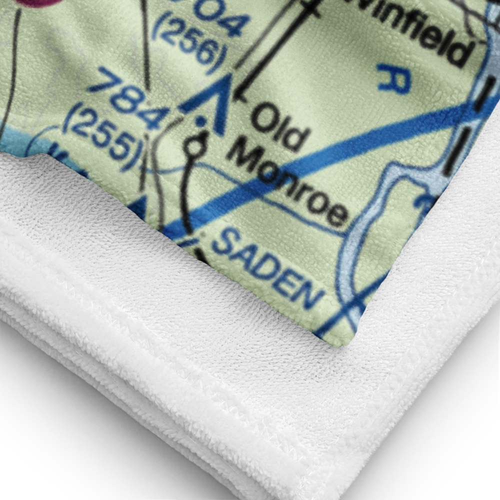 Troy Airpark (02MO) VFR Sectional Towel 