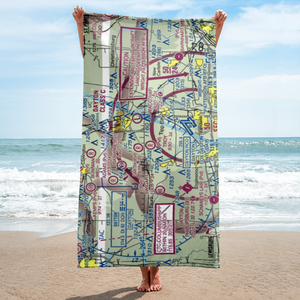 Troy Skypark Airport (37I) VFR Sectional Towel
