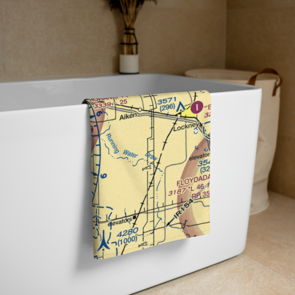 True Airport (6TS0) VFR Sectional Towel 