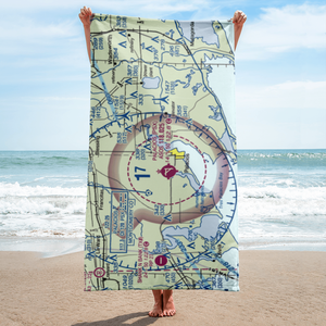 Trull Airport (XS35) VFR Sectional Towel