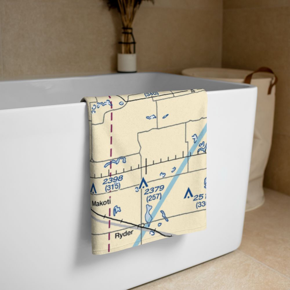 Trulson Field (Y99) VFR Sectional Towel 