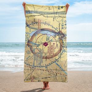 Truth Or Consequences Municipal Airport (TCS) VFR Sectional Towel