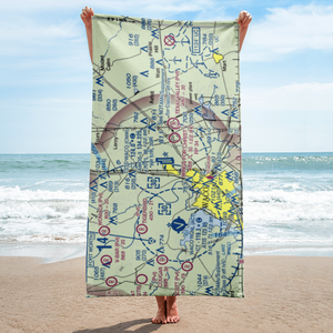 TSTC Waco Airport (CNW) VFR Sectional Towel