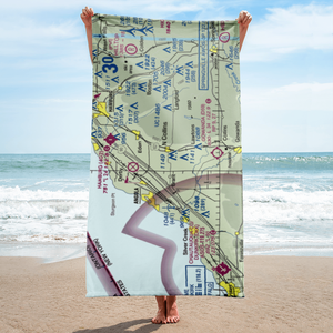 Ttt Air Airport (6NK4) VFR Sectional Towel