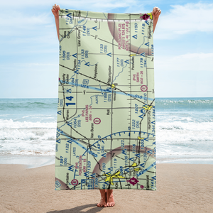 Tucker Farms Airport (74IN) VFR Sectional Towel