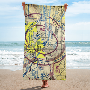 Tucson International Airport (TUS) VFR Sectional Towel