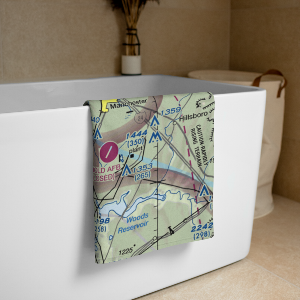 Tullahoma Regional Arpt/Wm Northern Field (THA) VFR Sectional Towel 