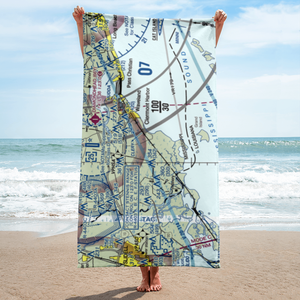 Turkey Bayou Airpark (5MS2) VFR Sectional Towel