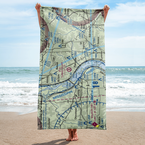 Turkey Bluff Airport (7WI0) VFR Sectional Towel