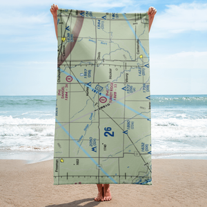 Turkey Ridge Airport (1SD3) VFR Sectional Towel