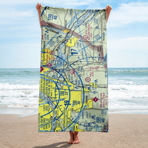 Turkey Track Airport (MY52) VFR Sectional Towel