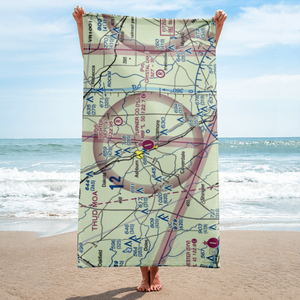 Turner County Airport (75J) VFR Sectional Towel