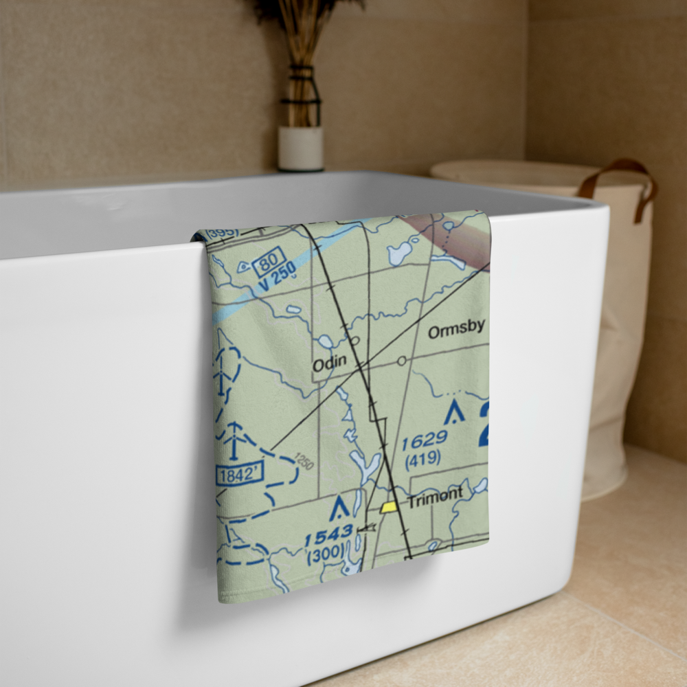 Turner Field (40MN) VFR Sectional Towel 