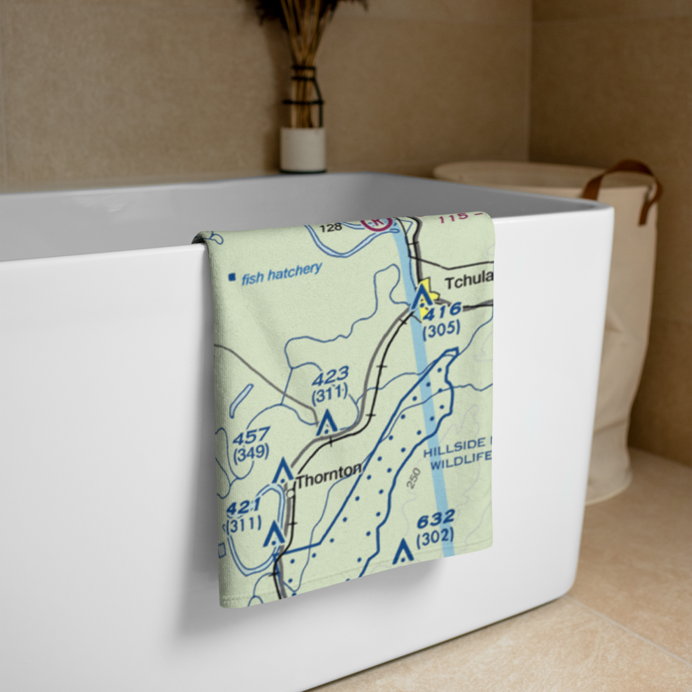 Turner Field (MS10) VFR Sectional Towel 