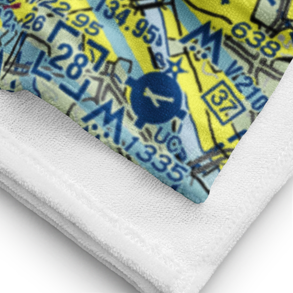 Turtle Rock Airstrip (8PA6) VFR Sectional Towel 