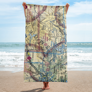 Tusquittee Landing Airport (NC08) VFR Sectional Towel