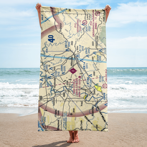Twin County Airport (HLX) VFR Sectional Towel