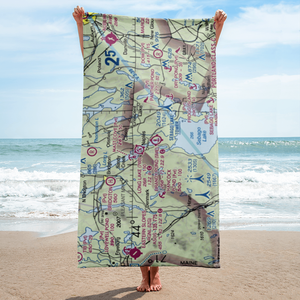 Twin Eagles Airport (71ME) VFR Sectional Towel