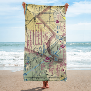 Twin Hawks Airpark (AZ63) VFR Sectional Towel