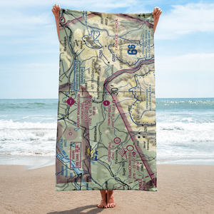 Twin Mountain Airport (8B2) VFR Sectional Towel