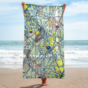 Twin Pine Airport (N75) VFR Sectional Towel