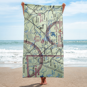 Two Falls Airport (ME79) VFR Sectional Towel